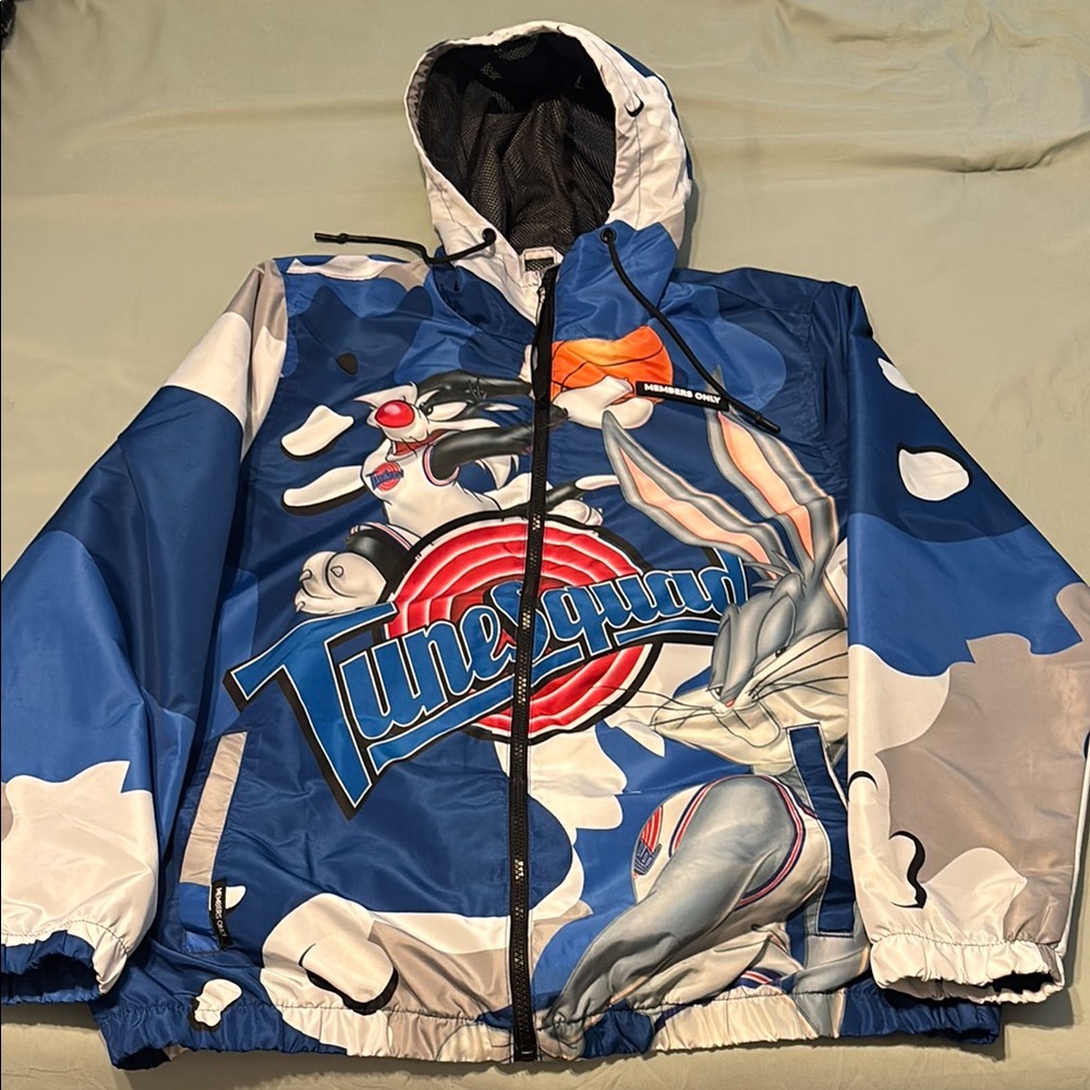 90’s style tunesquad windbreaker
